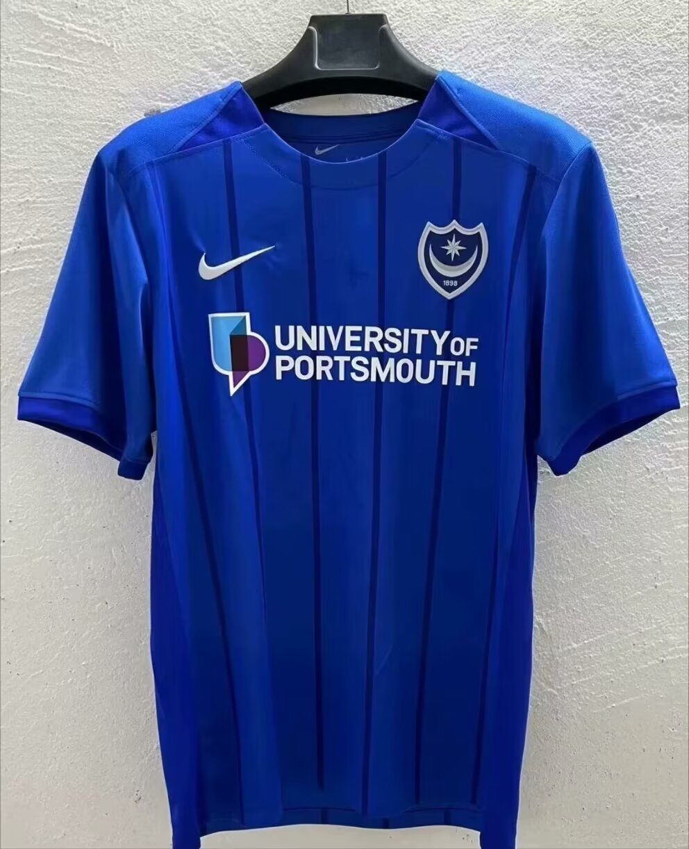 24-25 Portsmouth Home Soccer Jerseys Yupoo