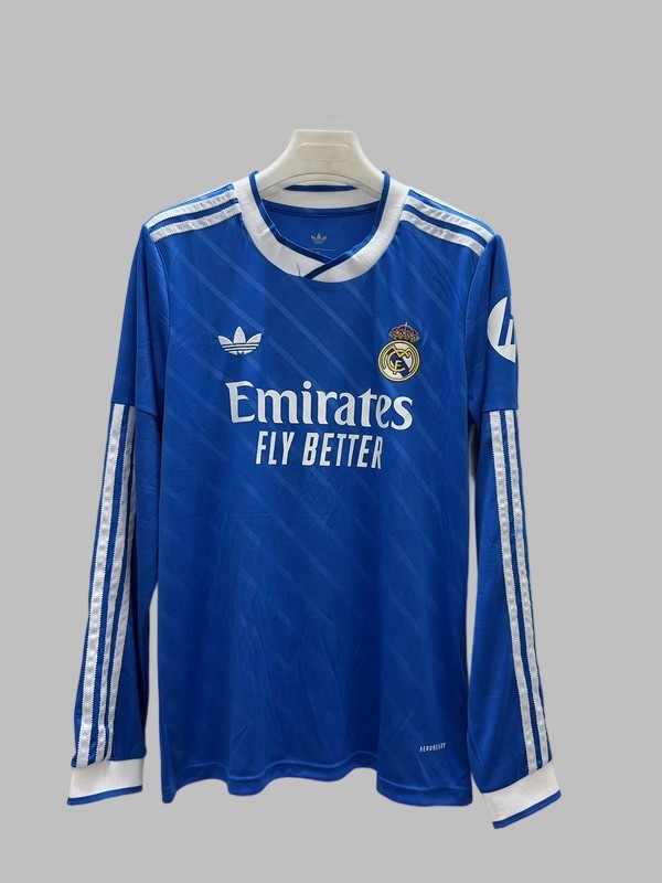 25-26 Real Madrid Third Long Sleeve Cheap Soccer Jerseys Yupoo