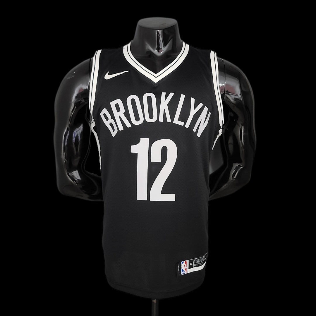 HARRIS#12 Brooklyn Nets black NBA jersey Size:S-XXL