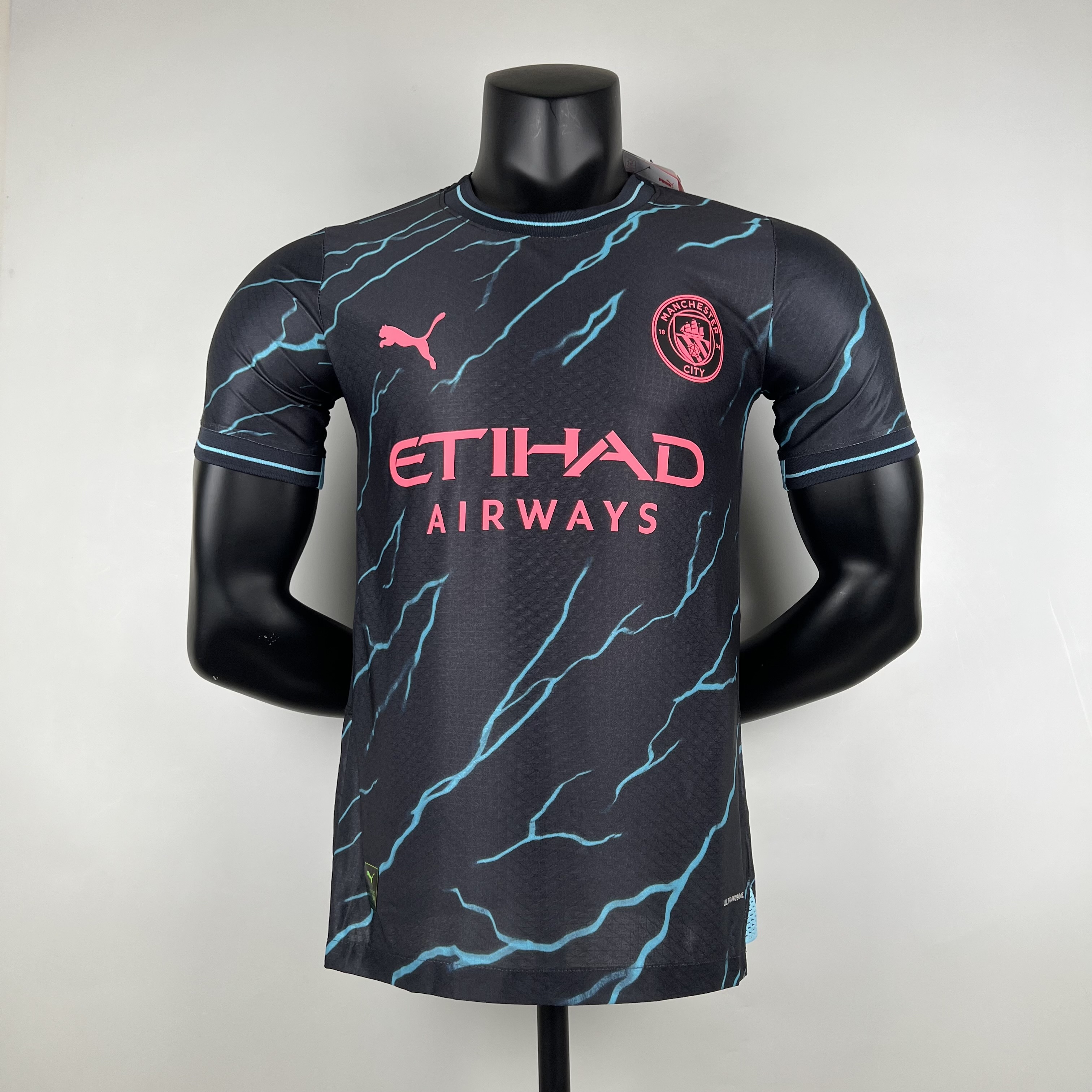 23-24 Manchester City Third Player Version Soccer Jerseys Yupoo