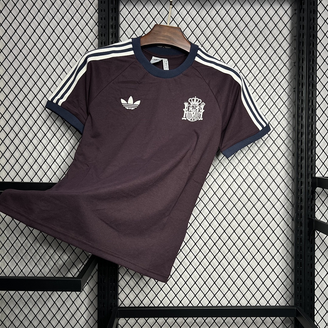 Spain 2024/25 Euro Retro style Jersey