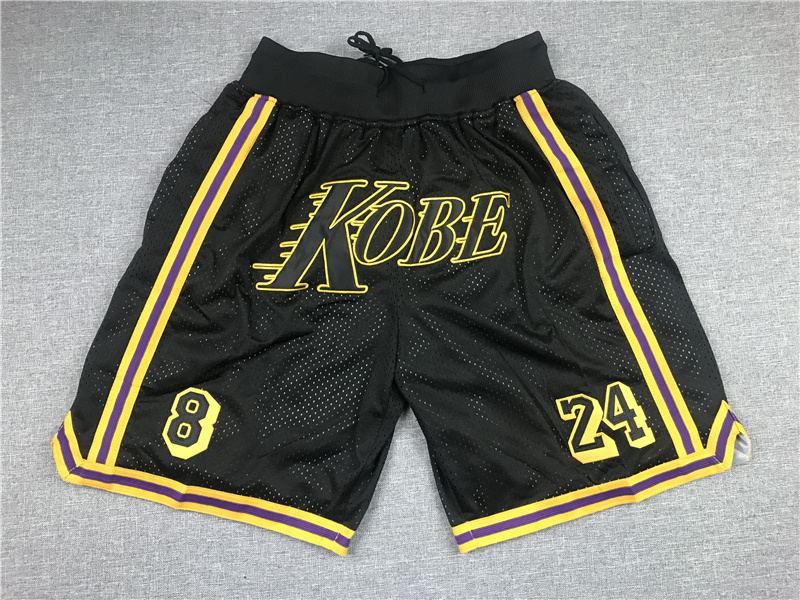 Lakers Pocket Shorts Embroidery