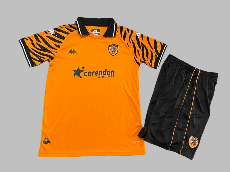 25-26 Hull City Home Kids Cheap Soccer Jerseys Yupoo