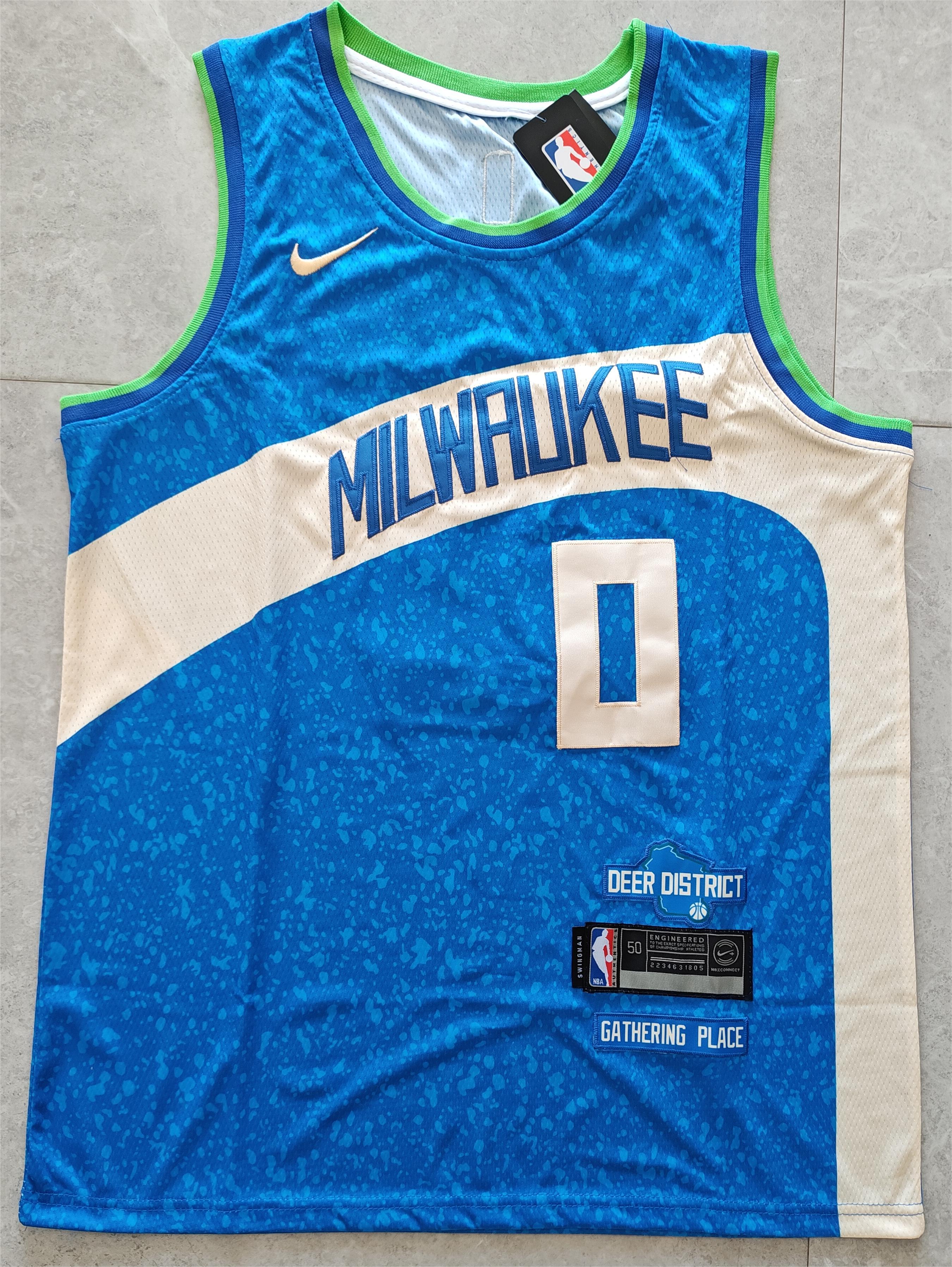 2024 Bucks #0 Embroidery