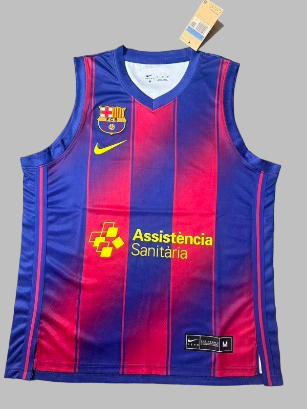 25-26 Barc Home Training Soccer Vest Yupoo
