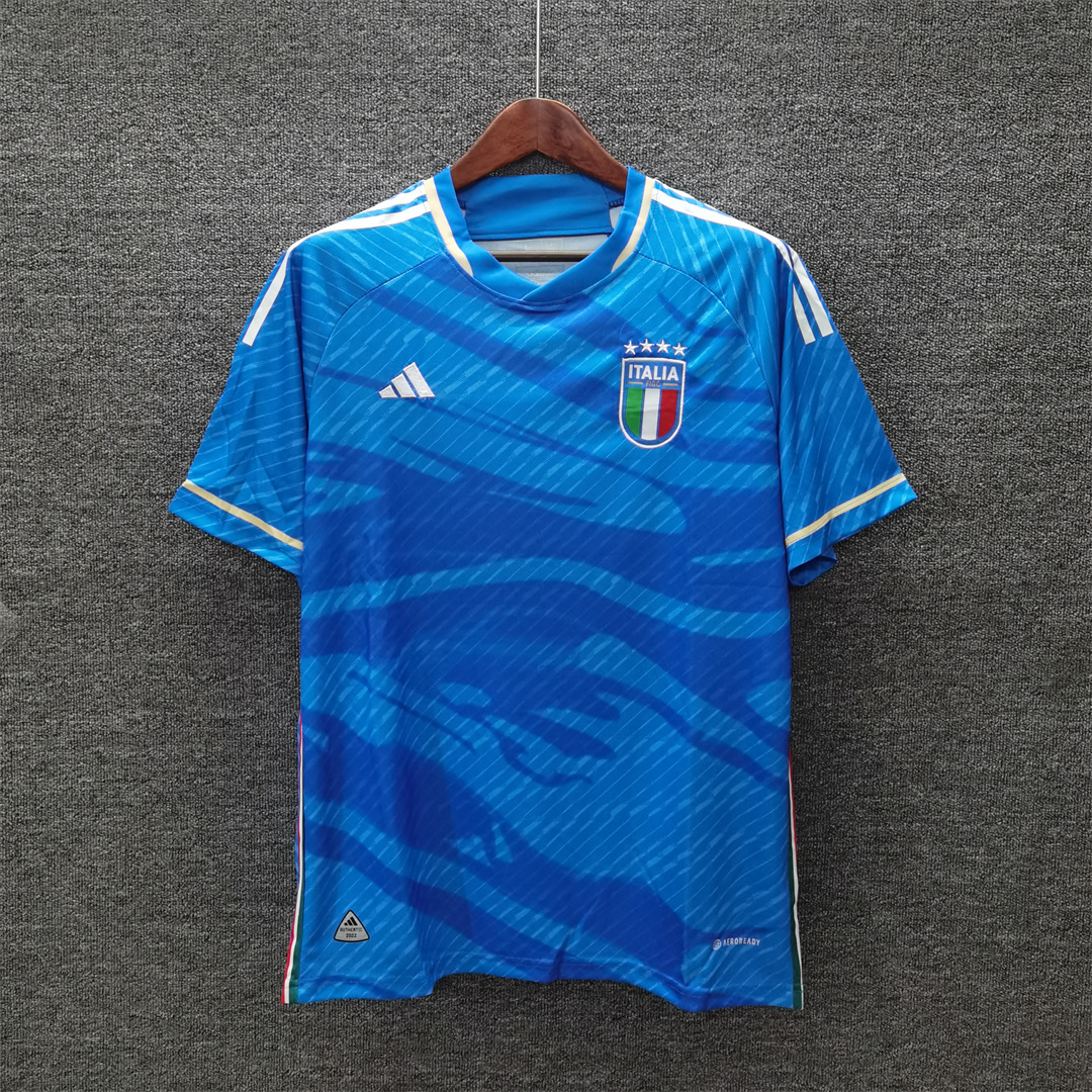 2023 Italy Home Soccer Jerseys Yupoo