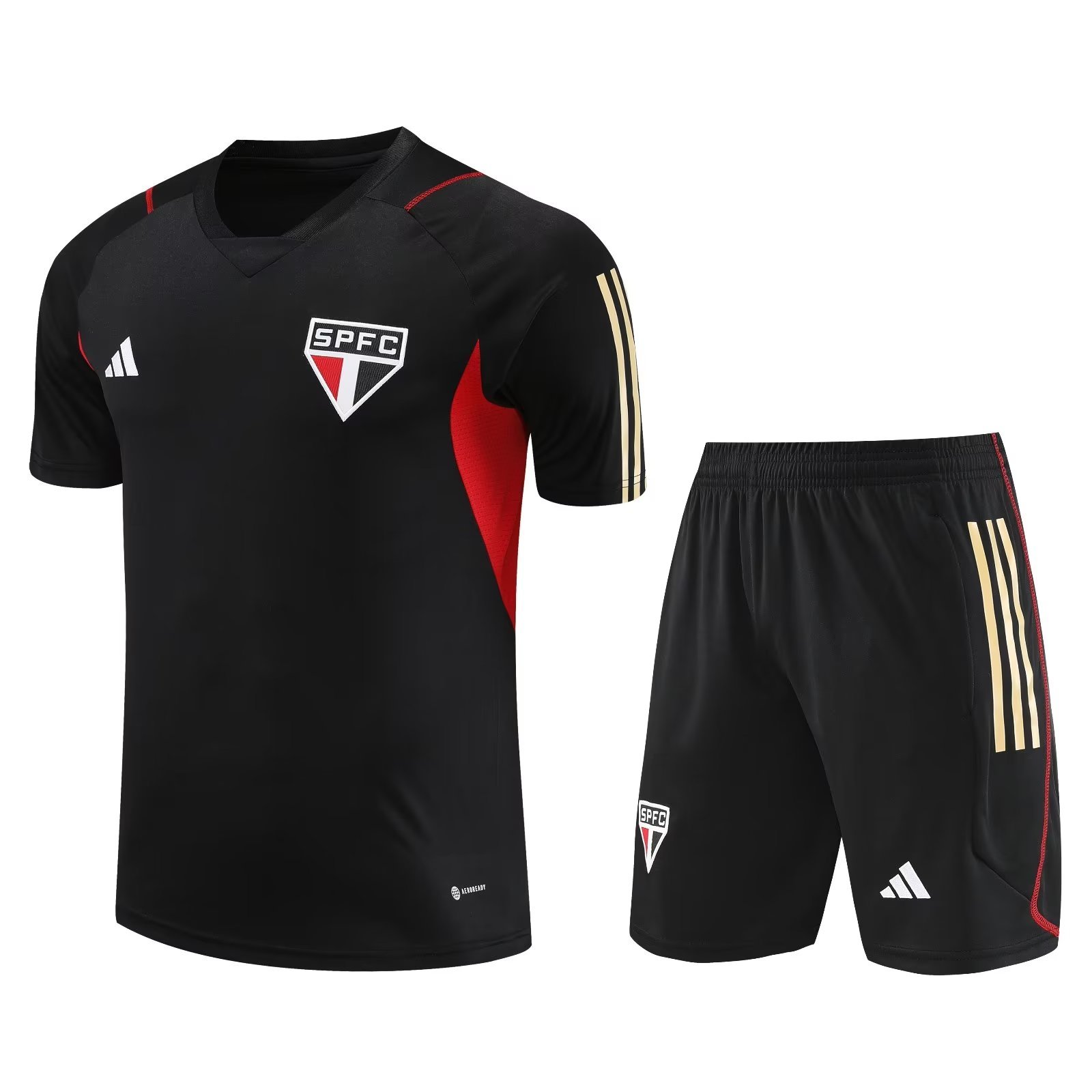 23-24 Sao Paulo Training Black Soccer Jerseys Yupoo