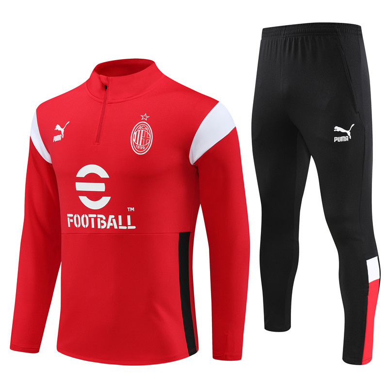 23-24 AC Milan Long Sleeve Training Suit Yupoo