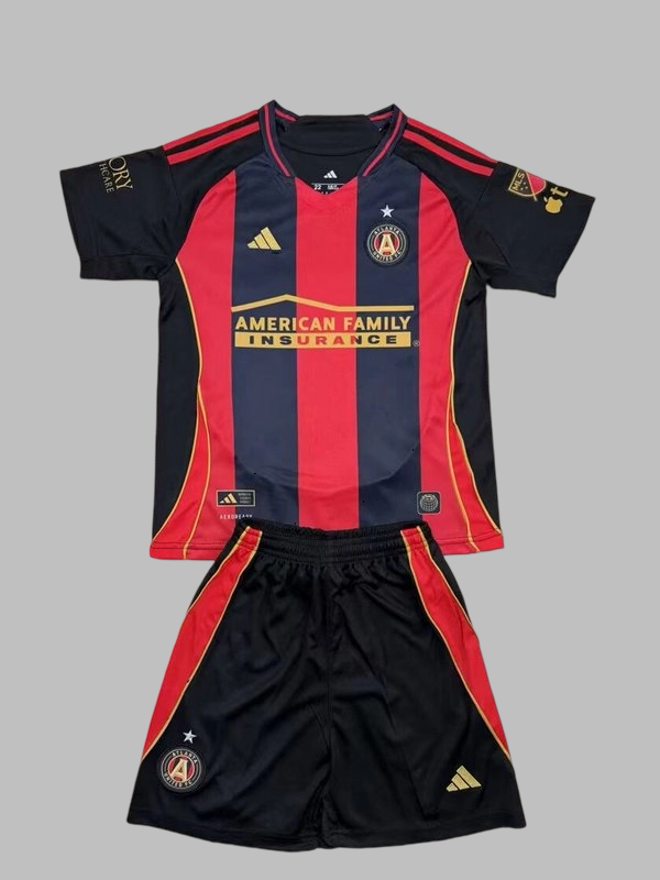 25-26 Atalanta Home Kids Cheap Soccer Jerseys Yupoo
