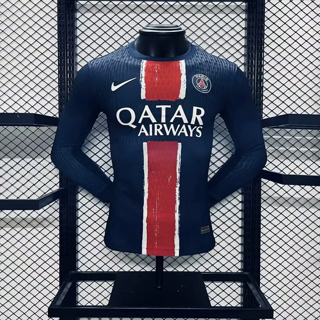 Paris Saint-Germain 2024/25 Home Long Sleeves Jersey Player Version