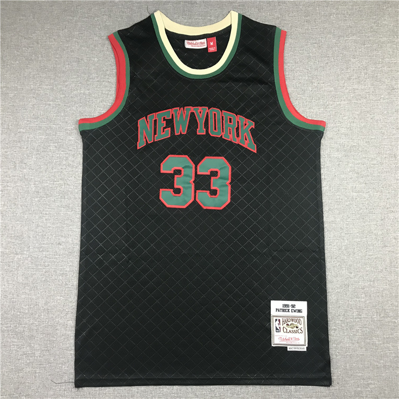 Knicks #33 Retro Embroidery