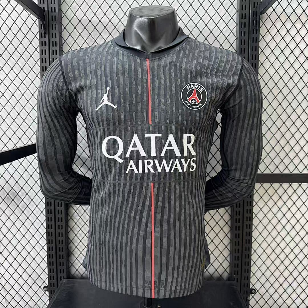 25-26 Paris Long Sleeve Cheap Soccer Jerseys Yupoo