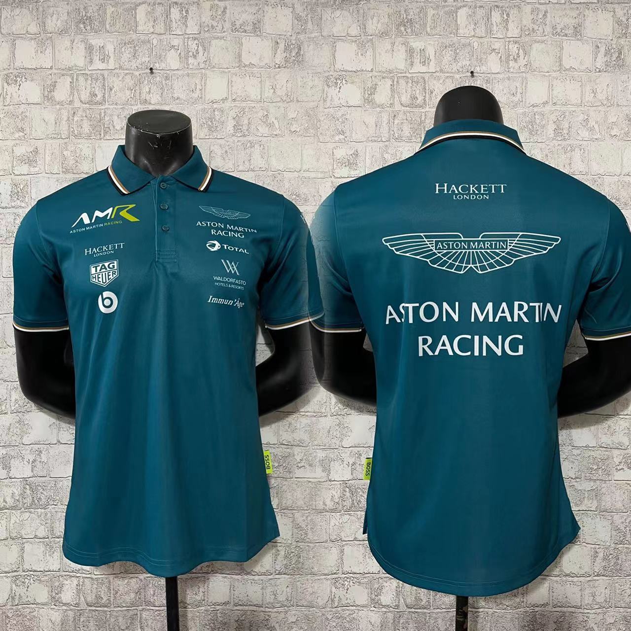 2023 Aston Martin F1 green polo