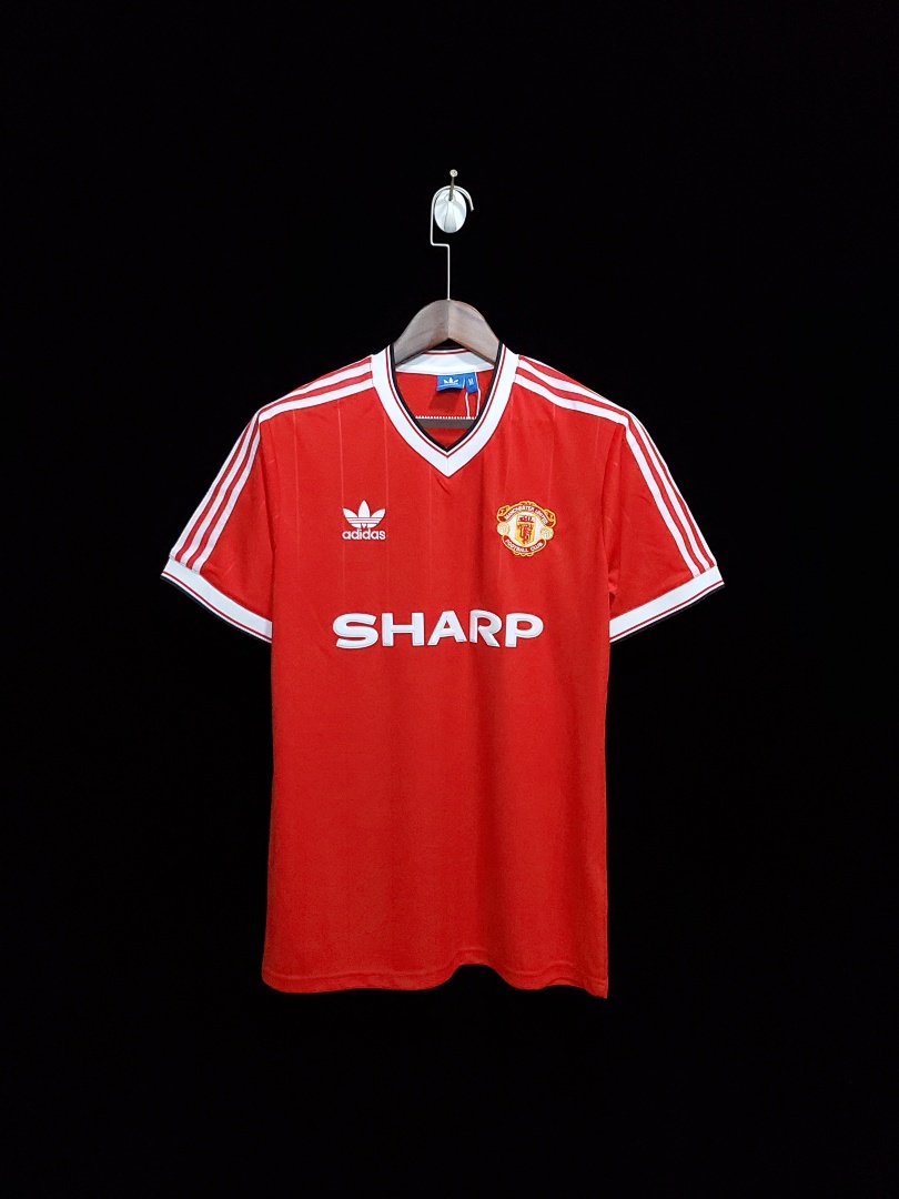Retro 83-84 M-u home S-XXL