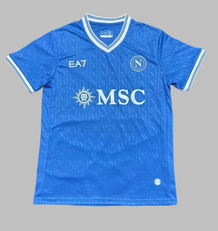 25-26 Napoli Home Cheap Soccer Jerseys Yupoo