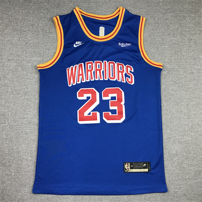Warriors #23 75th Anniversary Embroidery