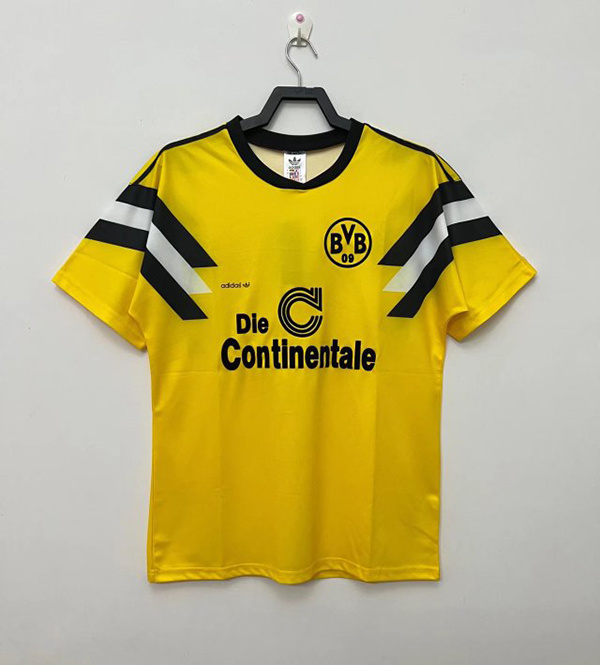1989 Dortmund Home Retro Soccer Jerseys Yupoo