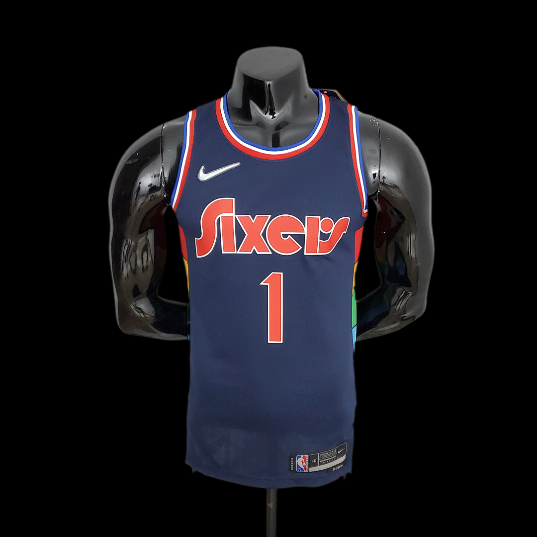 2022 76ers Harden #1 City Edition S-XXL