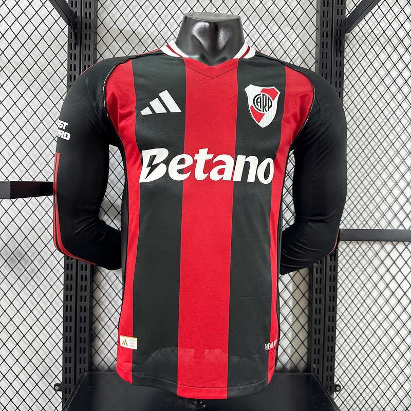 25-26 River Plate Away long player version Cheap Soccer jerseys Yupoo
