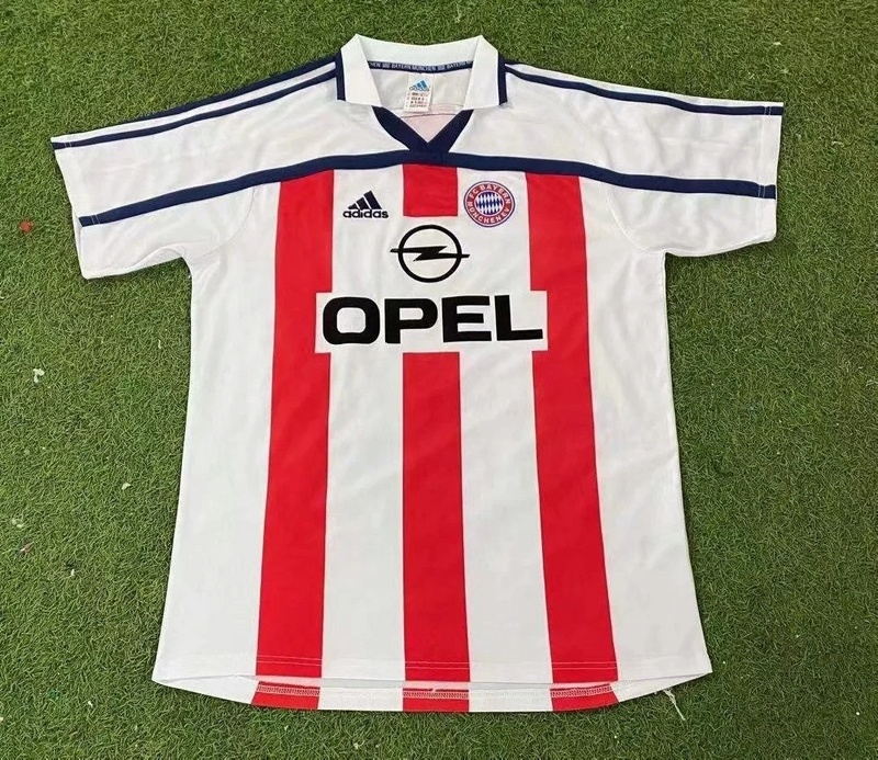 2000-2001 Bayern Away Retro Soccer Jerseys Yupoo