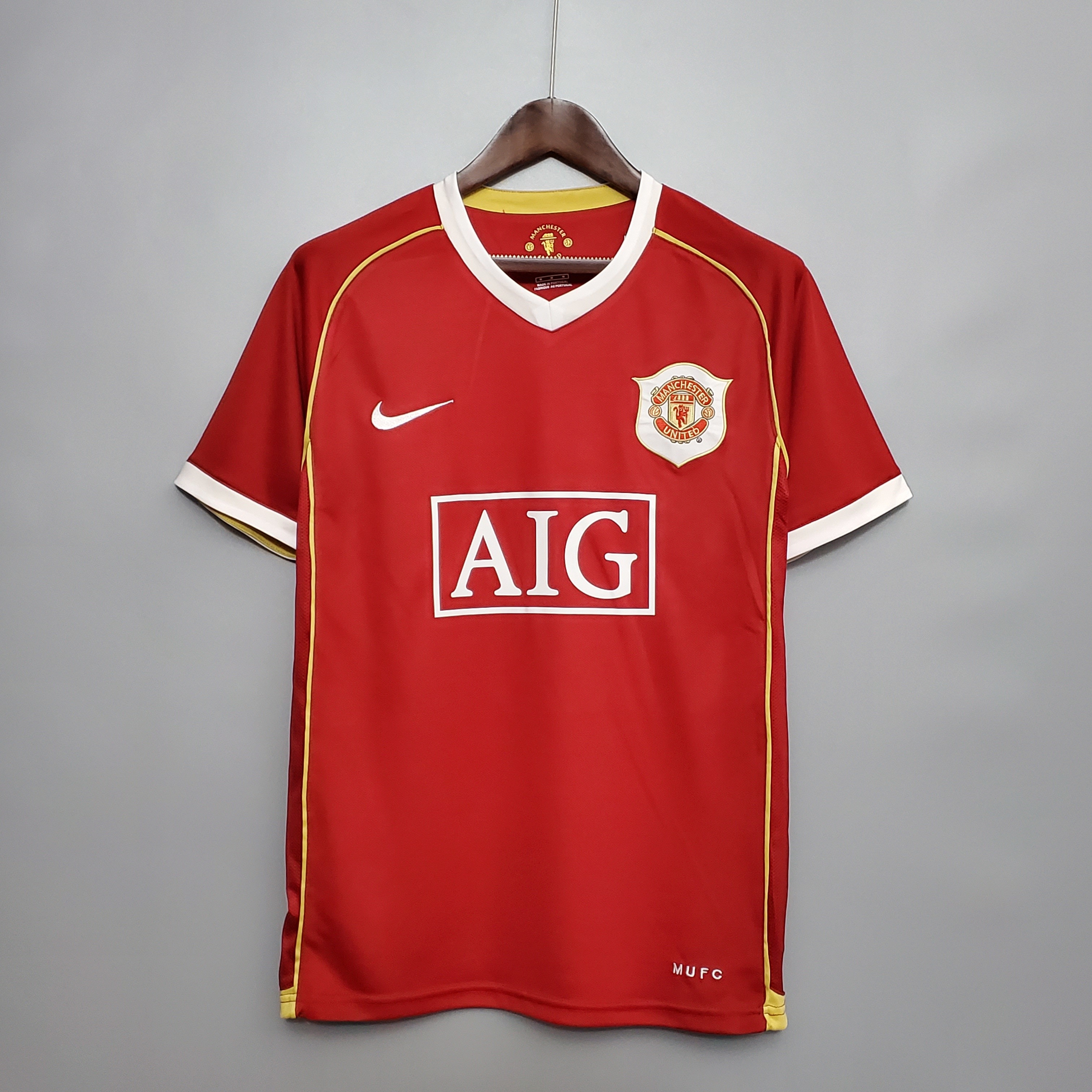 2006-07 M-anchester U-nited Home Retro Soccer Jerseys Yupoo