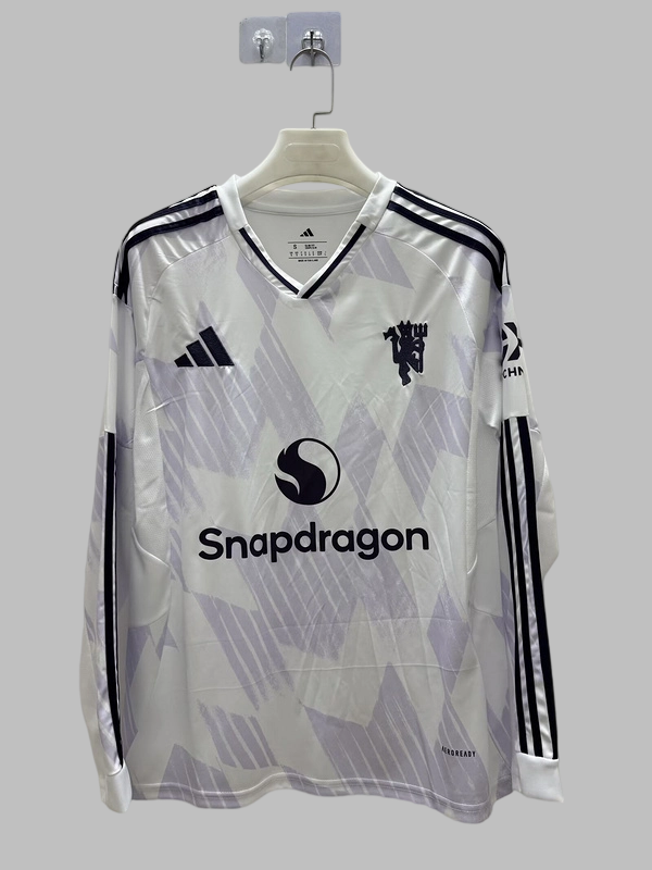 25-26 Man United Away Long Sleeve Cheap Soccer Jerseys Yupoo