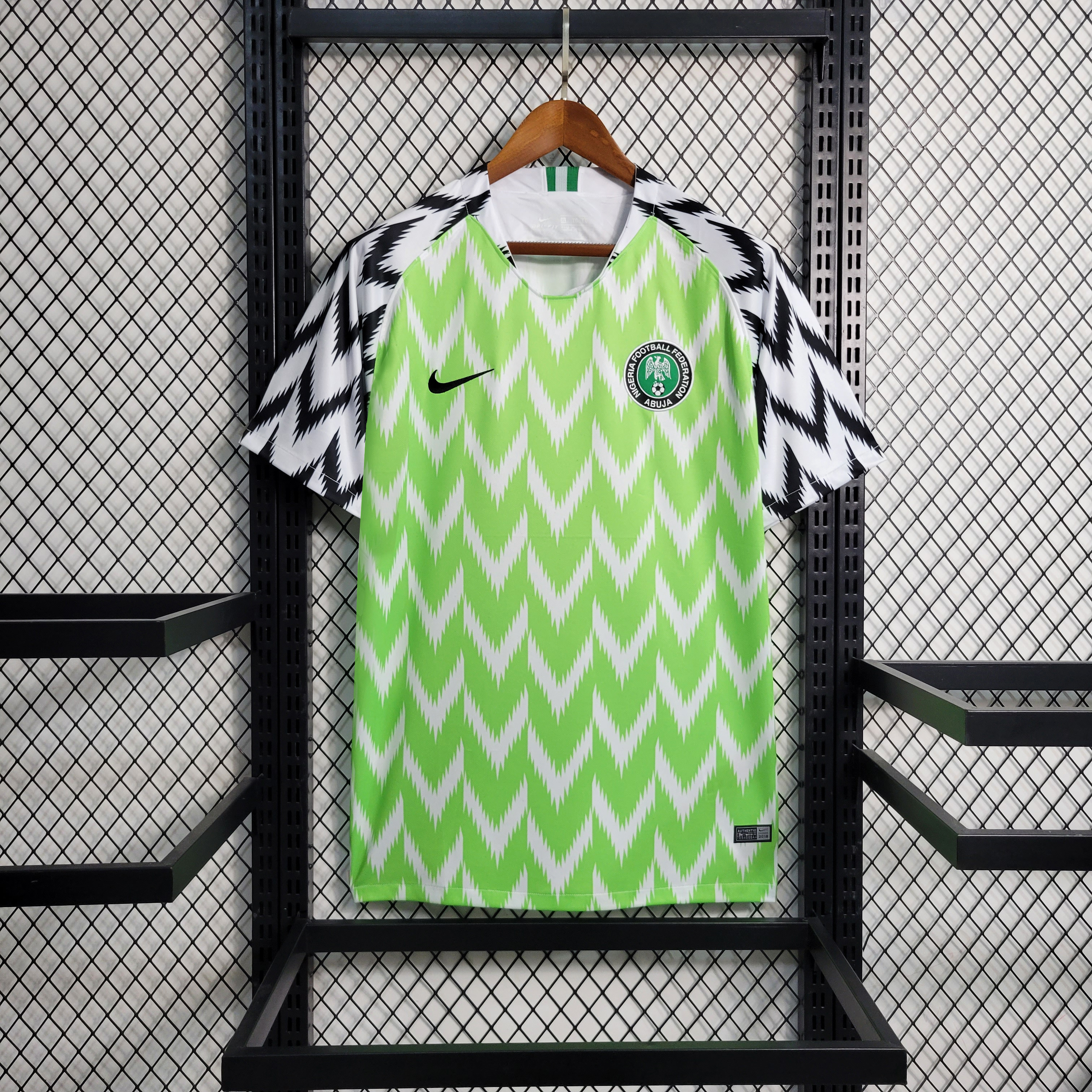 2018 Nigeria Home Retro Soccer Jerseys Yupoo