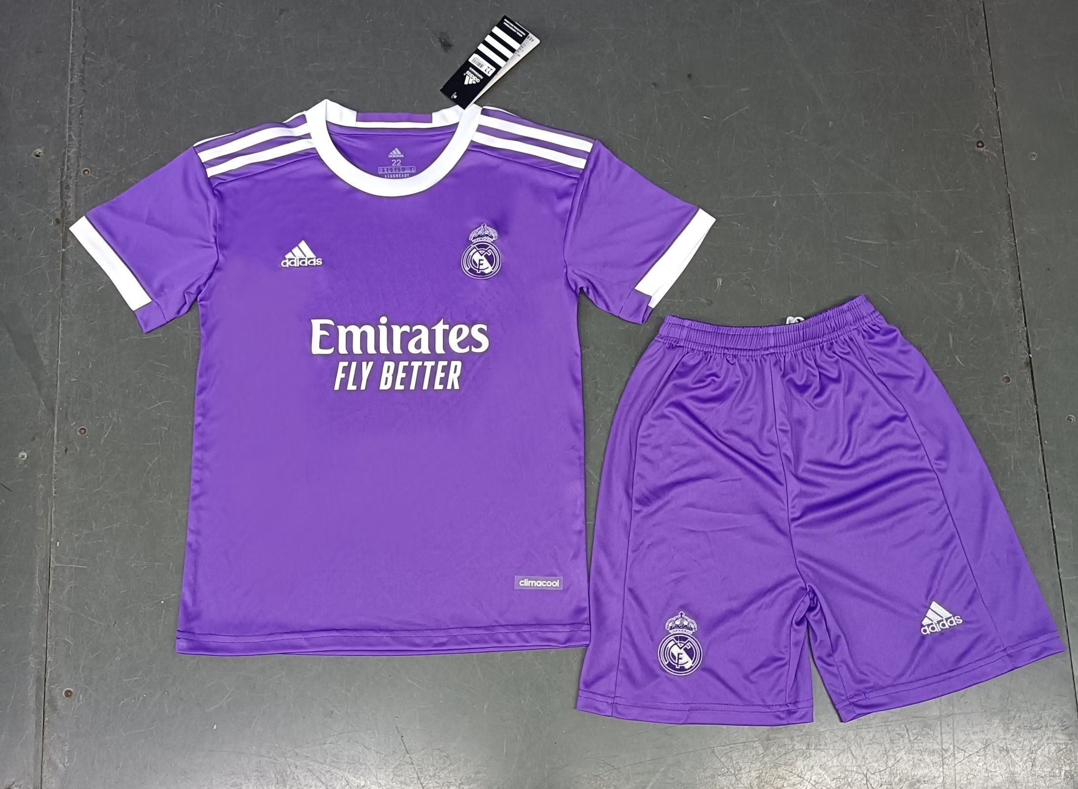 16-17 Real Madrid Away Retro Kids Soccer Jerseys Yupoo