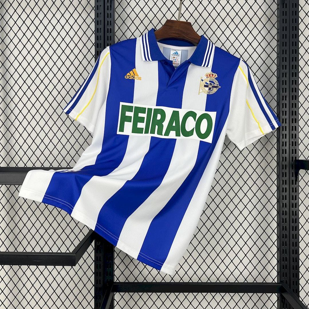 Deportivo de La Coruna 1999/00 Home Retro Jersey