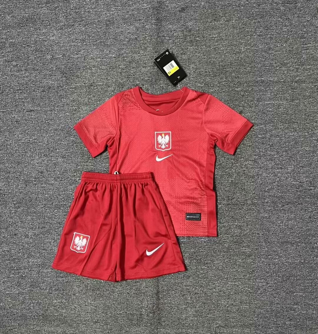 2024 Poland Kids Soccer Jerseys Yupoo
