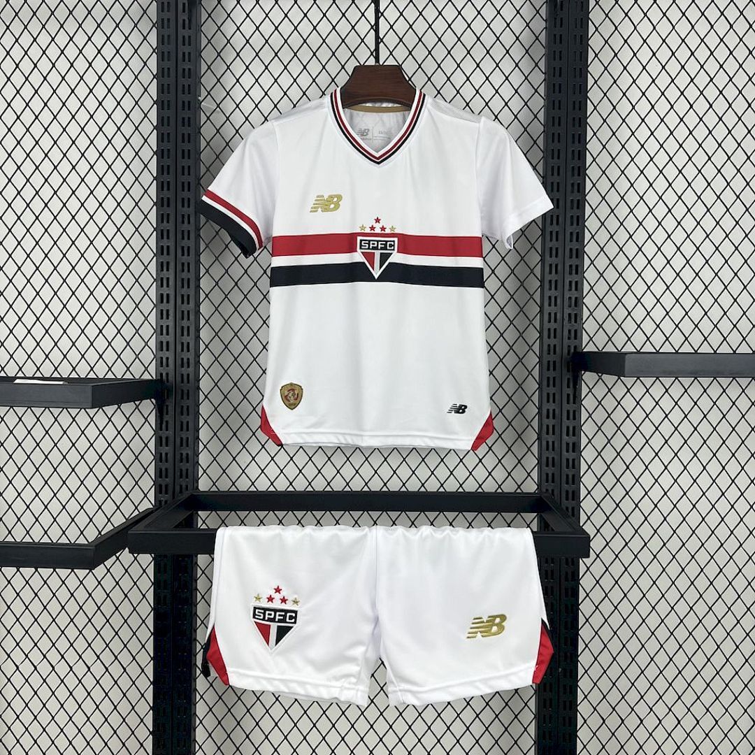 Sao Paulo 2025/26 Home Kids Kit