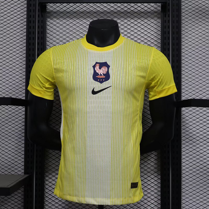 25-26 France Goalkeeper Player Version Cheap Soccer Jerseys Yupoo
