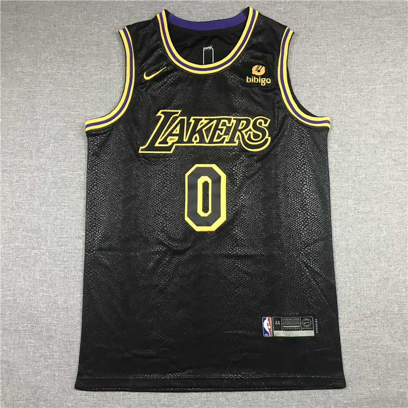 Lakers #0 City Edition Embroidery