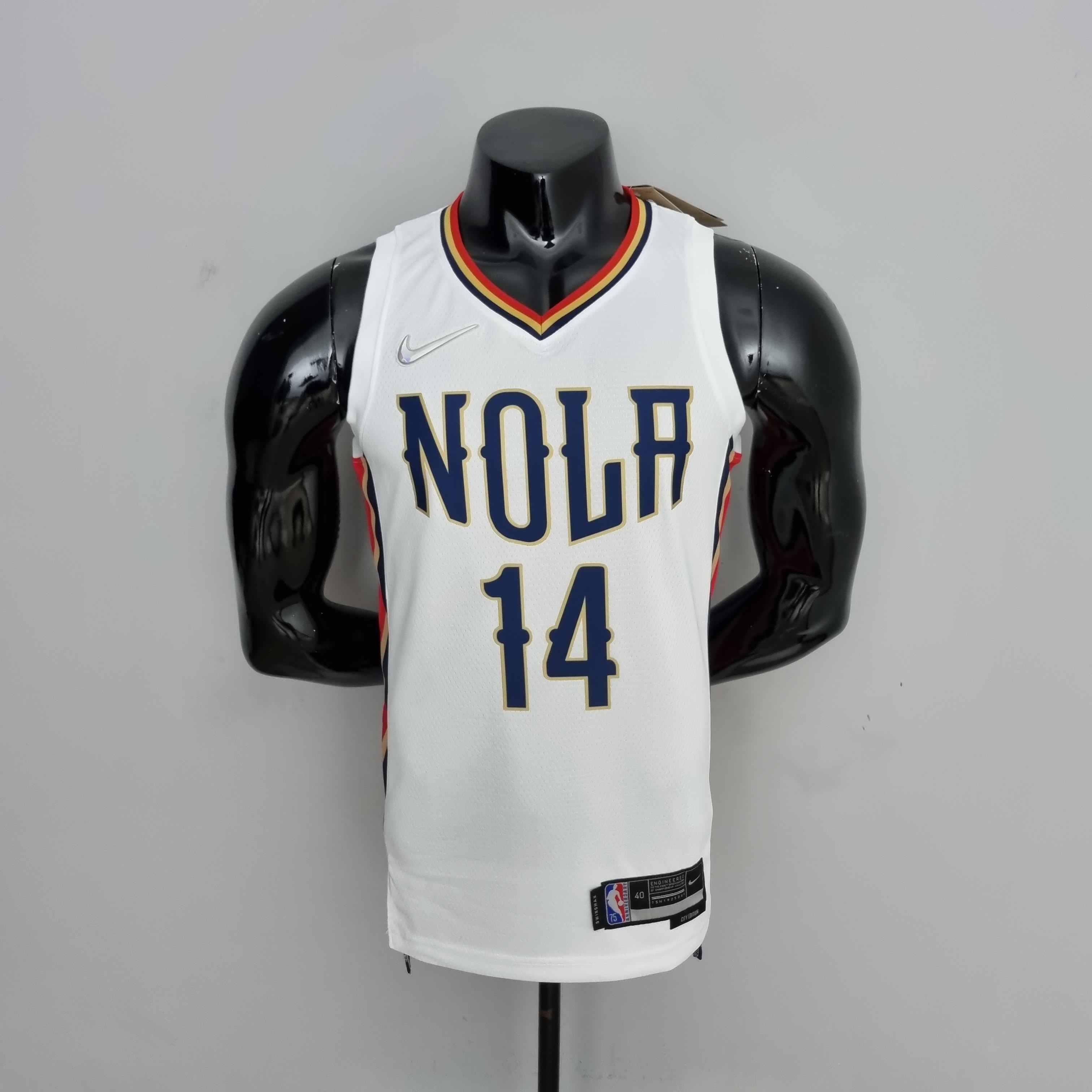 2022 New Orleans Pelicans Ingram#14 City Edition Williams #1 White NBA Jersey S-XXL