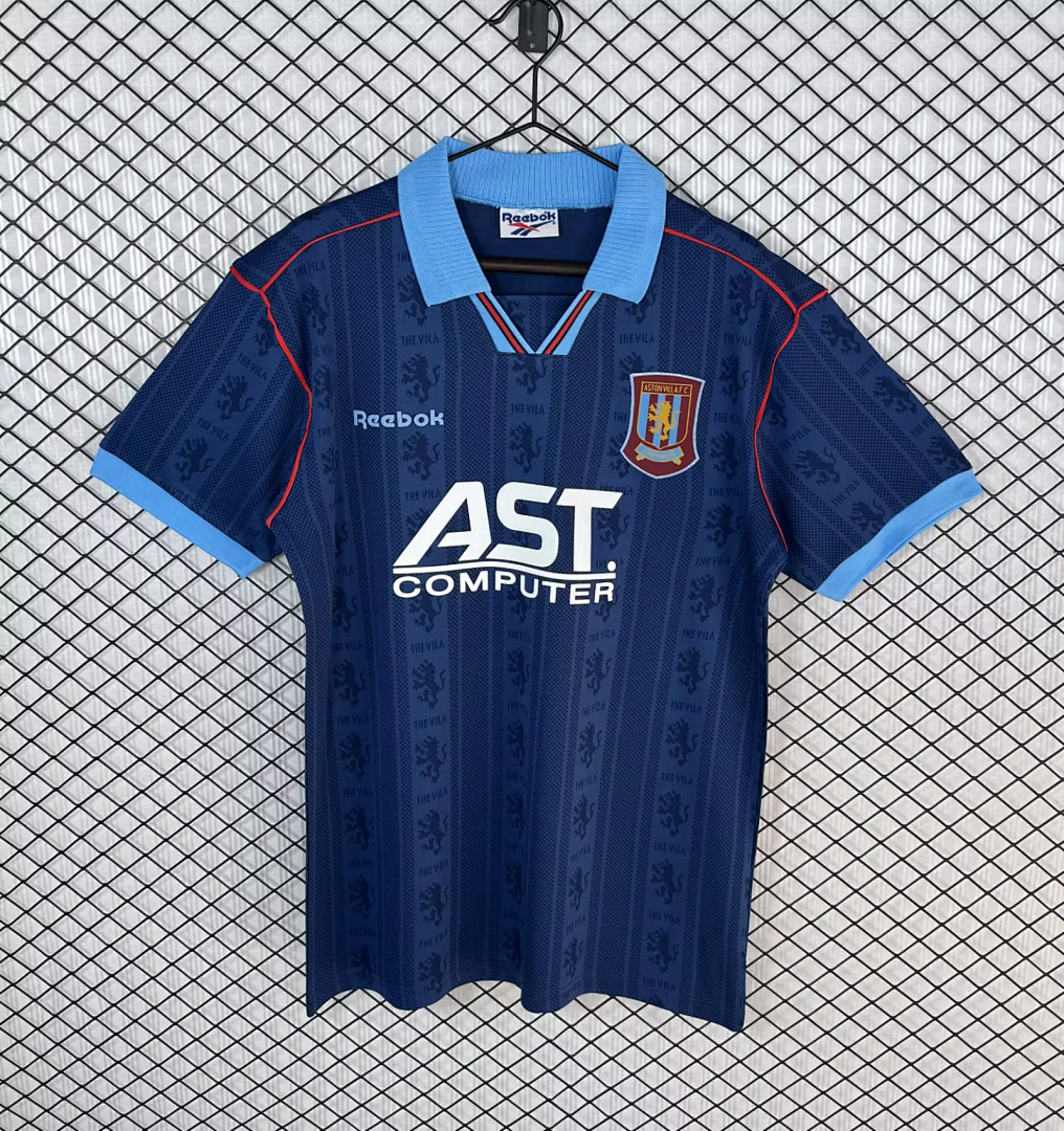 95-96 Aston Villa Away Retro Cheap Soccer Jerseys Yupoo