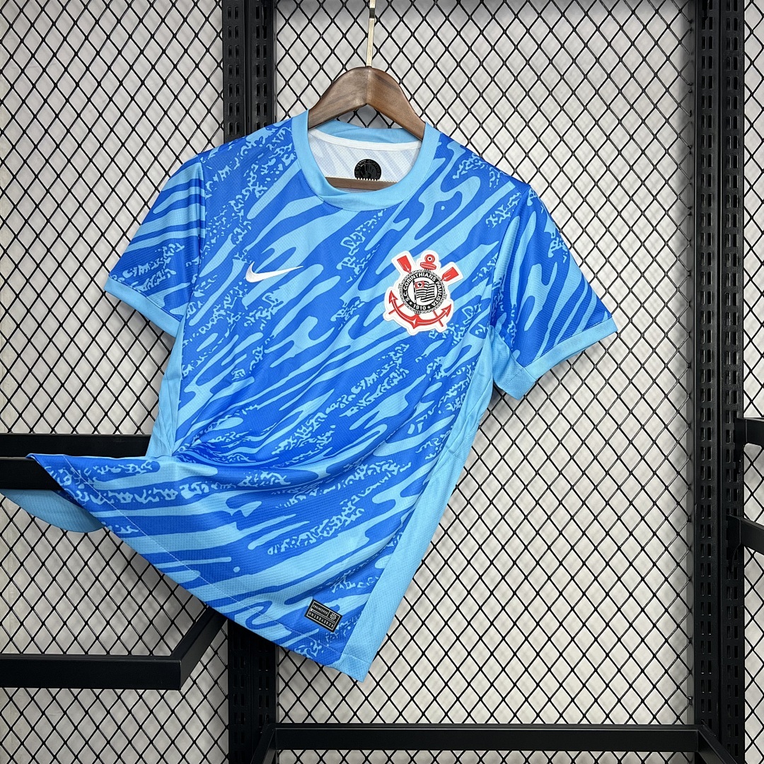 Corinthians 2024/25 Goalkeeper Blue Jersey