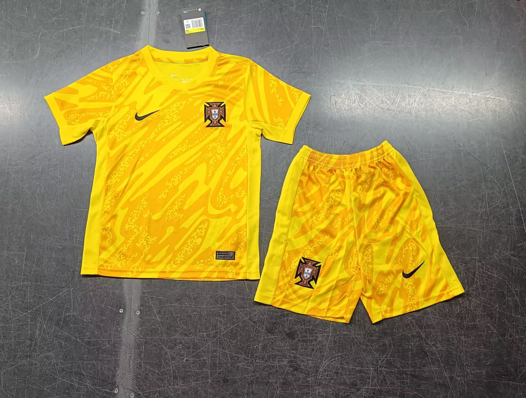 2024 Portugal Goalkeeper Kids Soccer Jerseys Yupoo