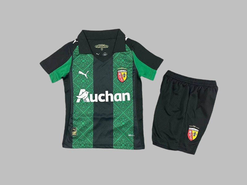 25-26 Lens Away Kids Cheap Soccer Jerseys Yupoo