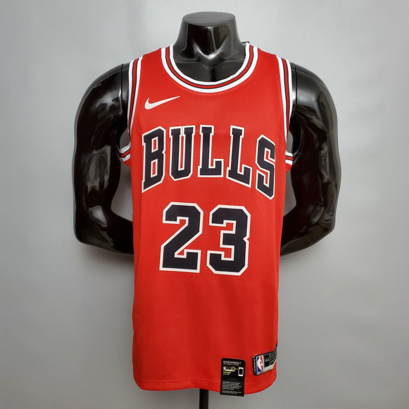 Jordan #23 Chicago Bulls NBA jersey Size XS-XXL Nike connect recognition