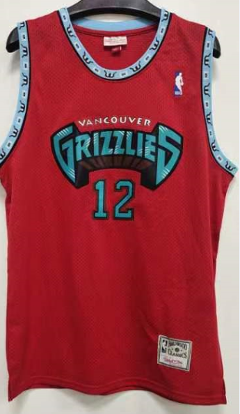 22-23 Grizzlies Morant #12 Embroidery