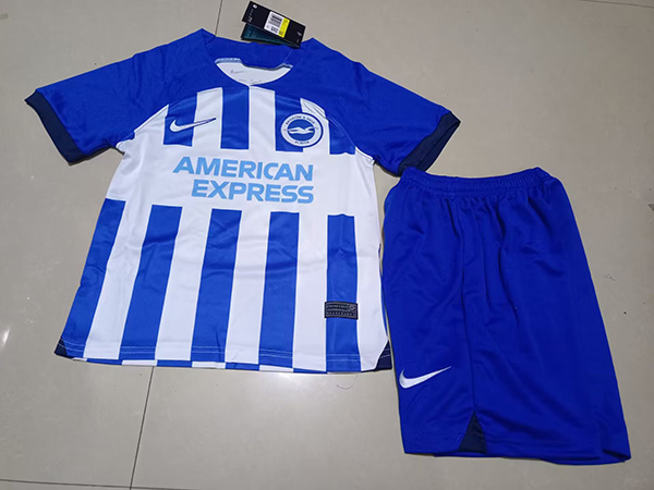 23-24 Brighton Home Kids Soccer Jerseys Yupoo
