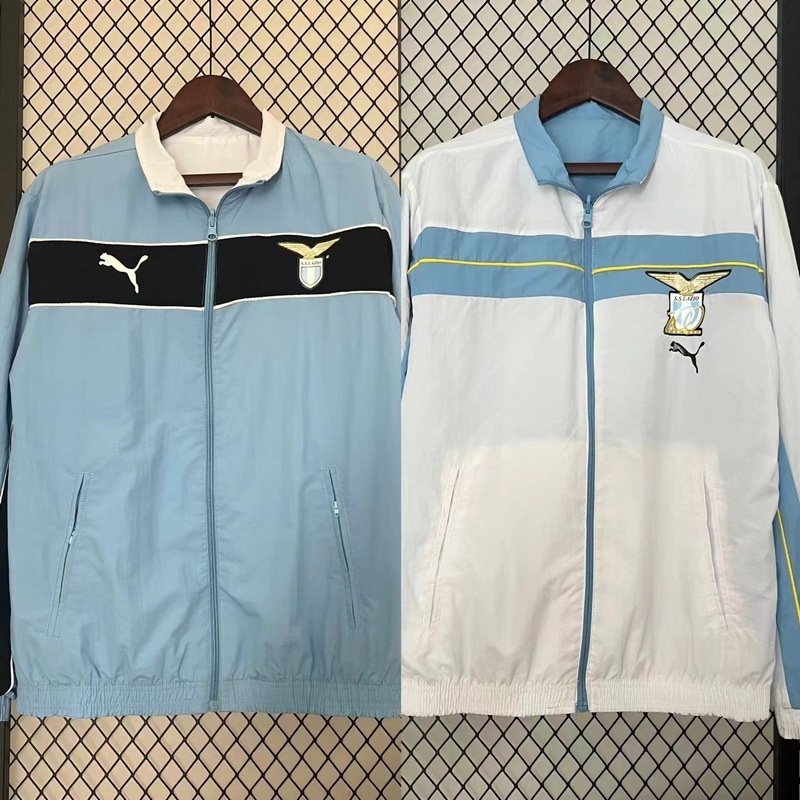 24-25 Lazio Both Windbreaker Jackets Yupoo