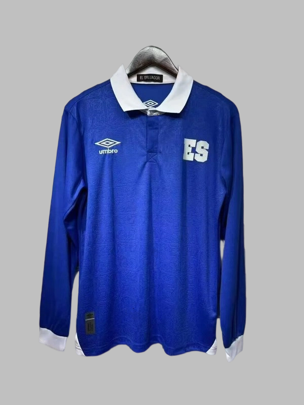 25-26 Salvador Home Long Sleeve Cheap Soccer Jerseys Yupoo