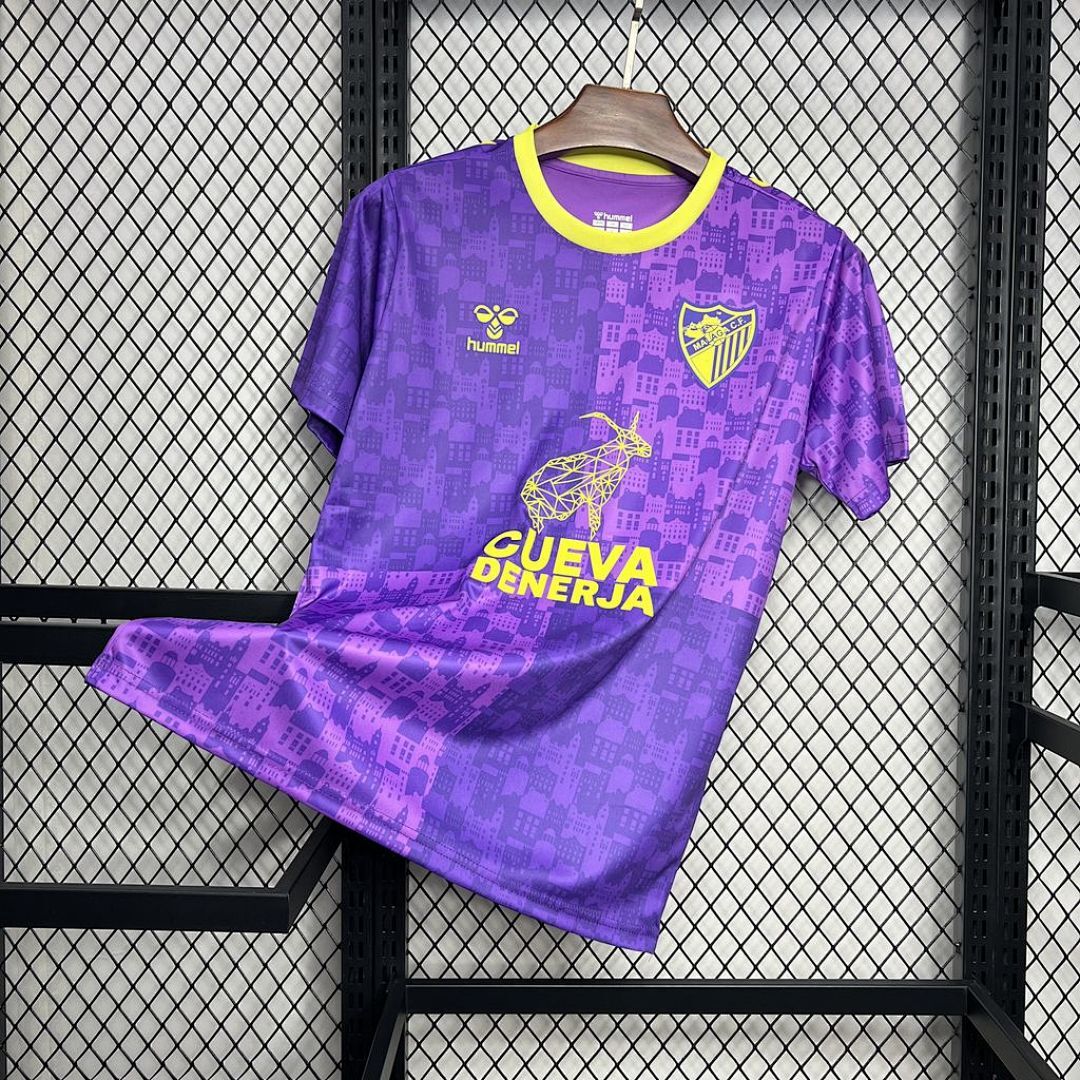 Malaga 2024/25 Purple pre-match training Jersey S-XXL