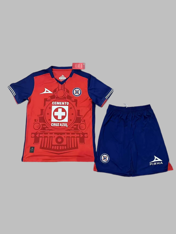 24-25 Cruz Azul Third Kids Soccer Jerseys Yupoo