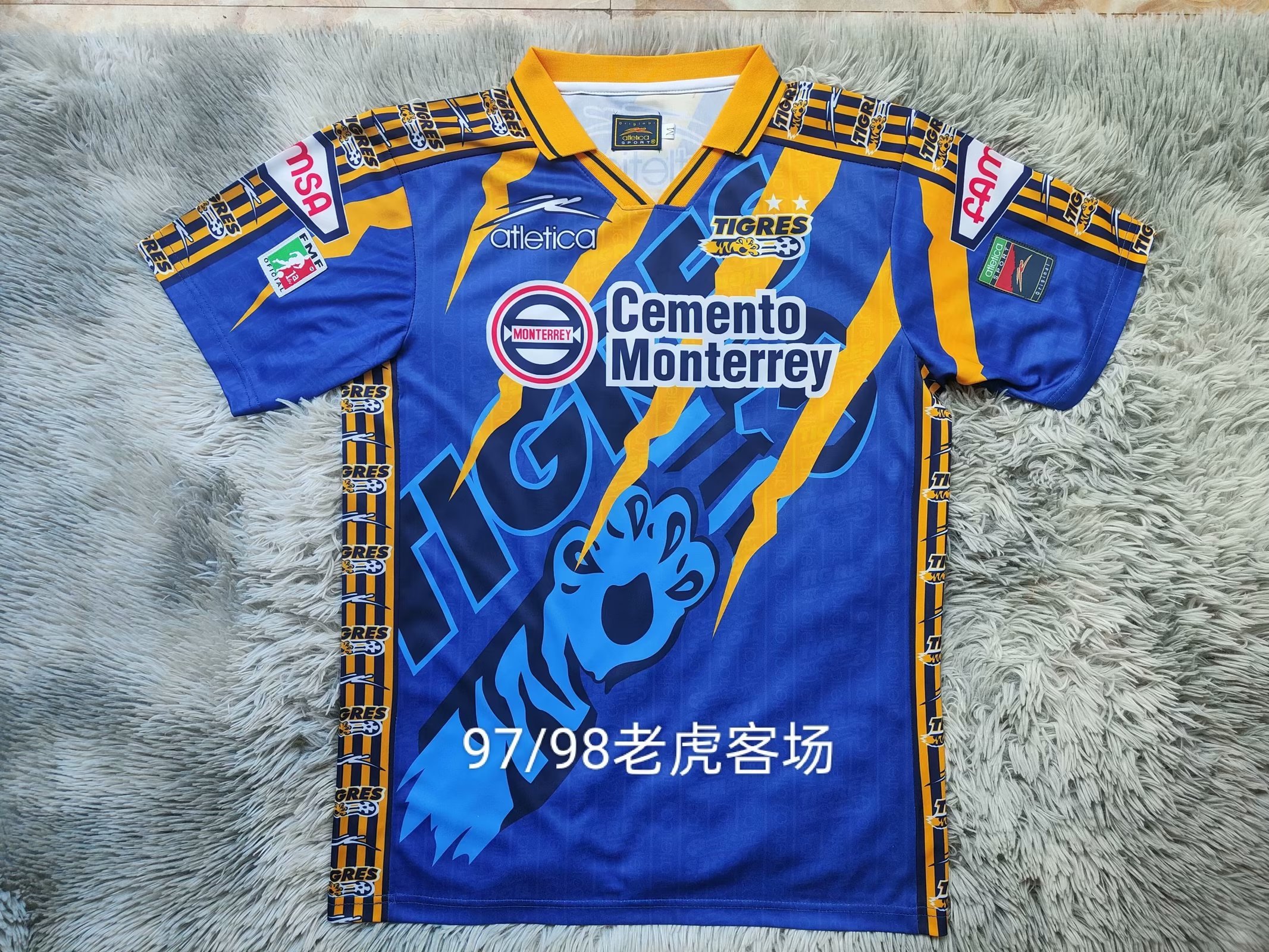 1997-1998 Tigre Away Retro Soccer Jerseys Yupoo