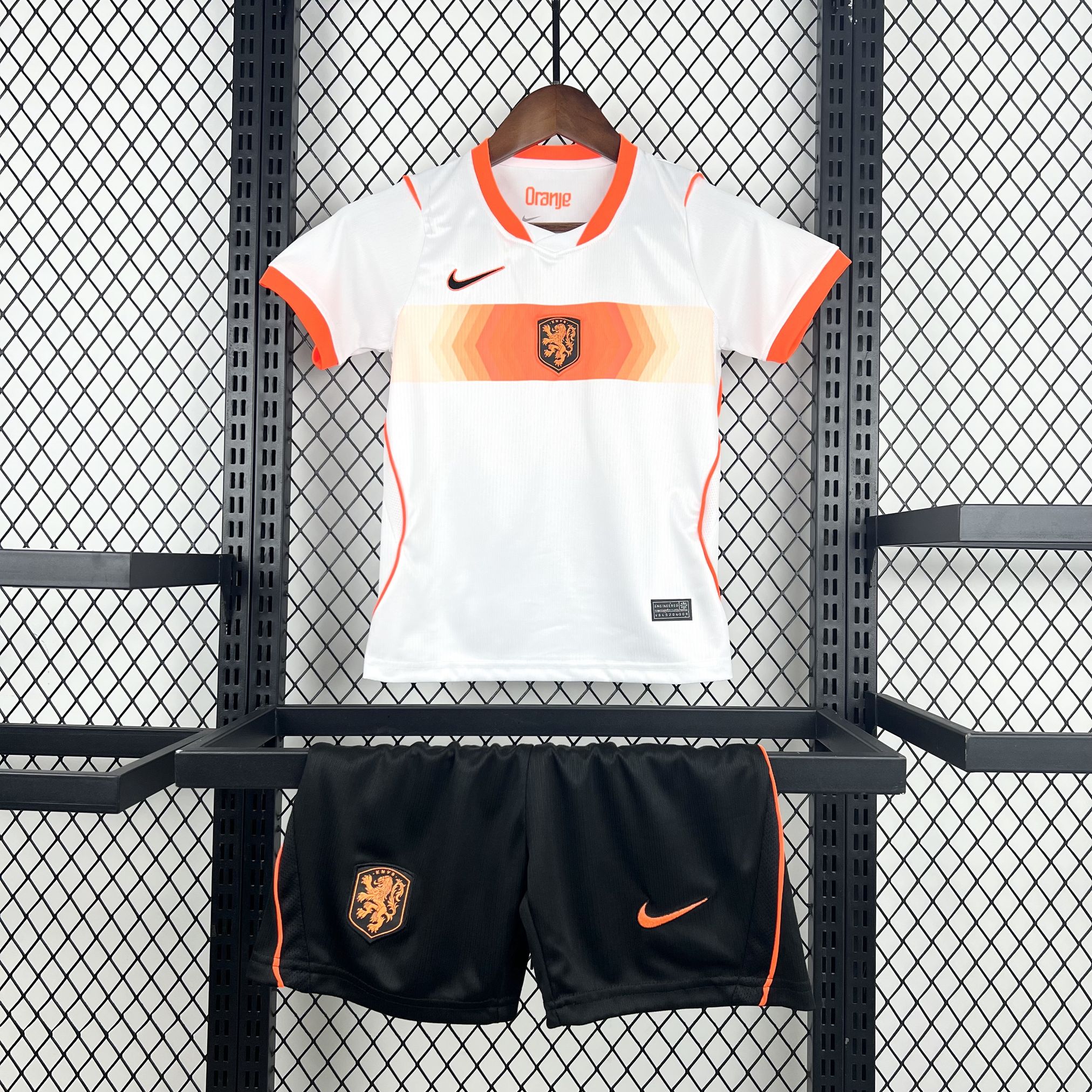 Kids Netherlands 2026 World Cup Home Kit