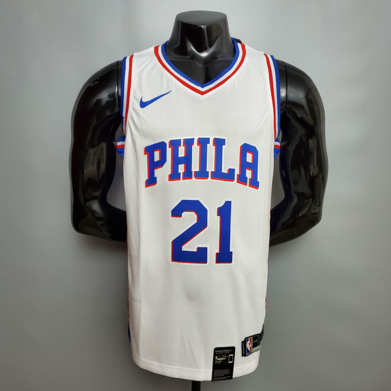 Embiid #21 Detroit Pistons white NBA jersey Size XS-XXL