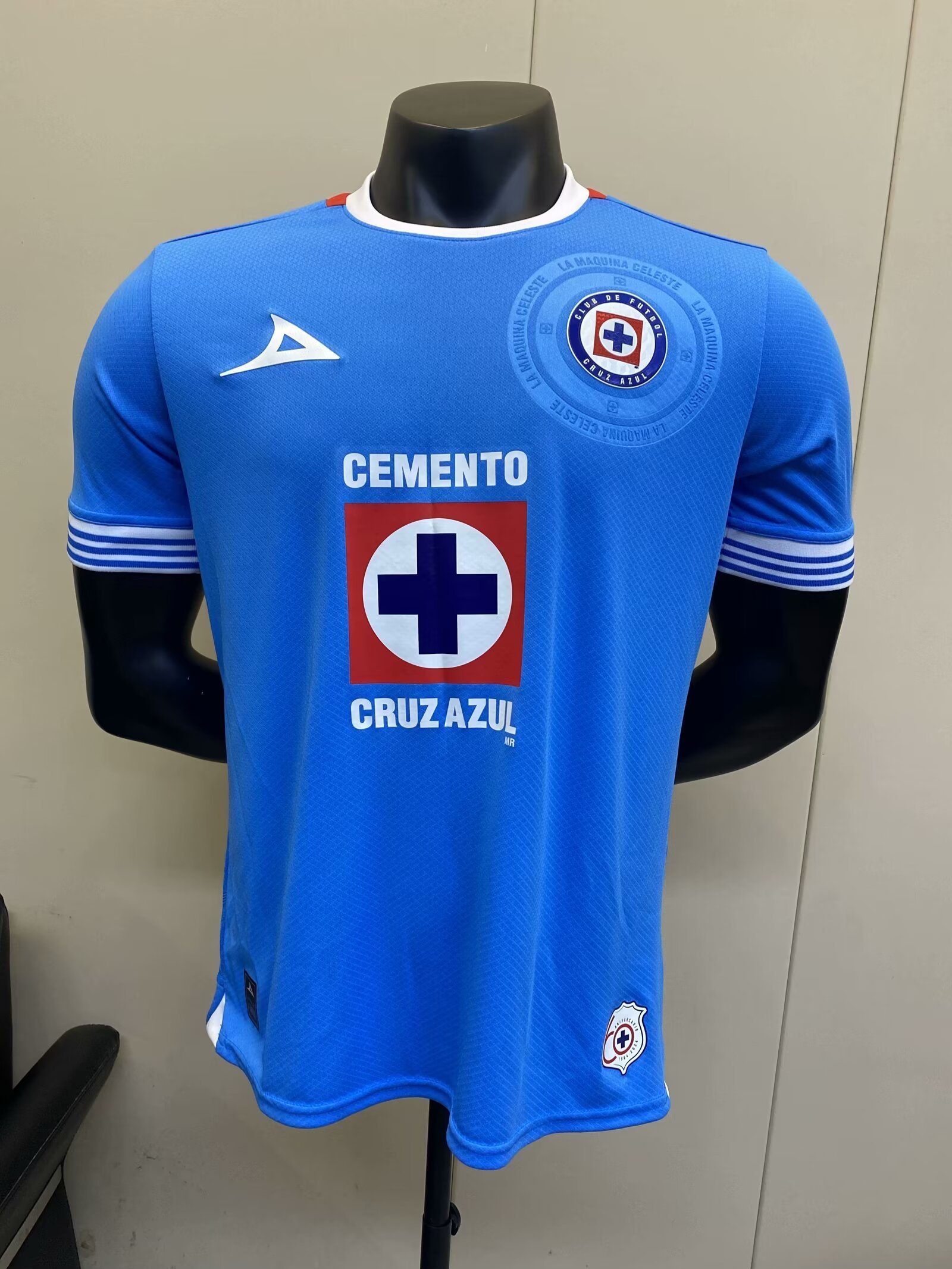 24-25 Cruz Azul Home Player Version Soccer Jerseys Yupoo
