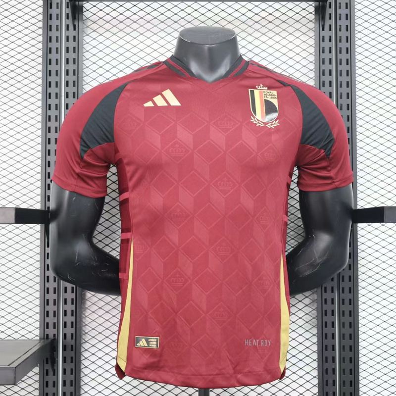 2024 Belgium Home Player Version Soccer Jerseys Yupoo